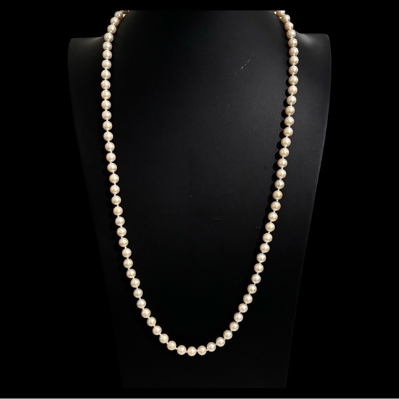 Ralph Lauren Collections glass pearls necklace - Picture 1 of 6